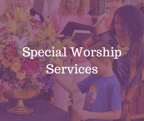 Special Worship Services