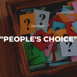 People’s Choice –  A Question Box Challenge!